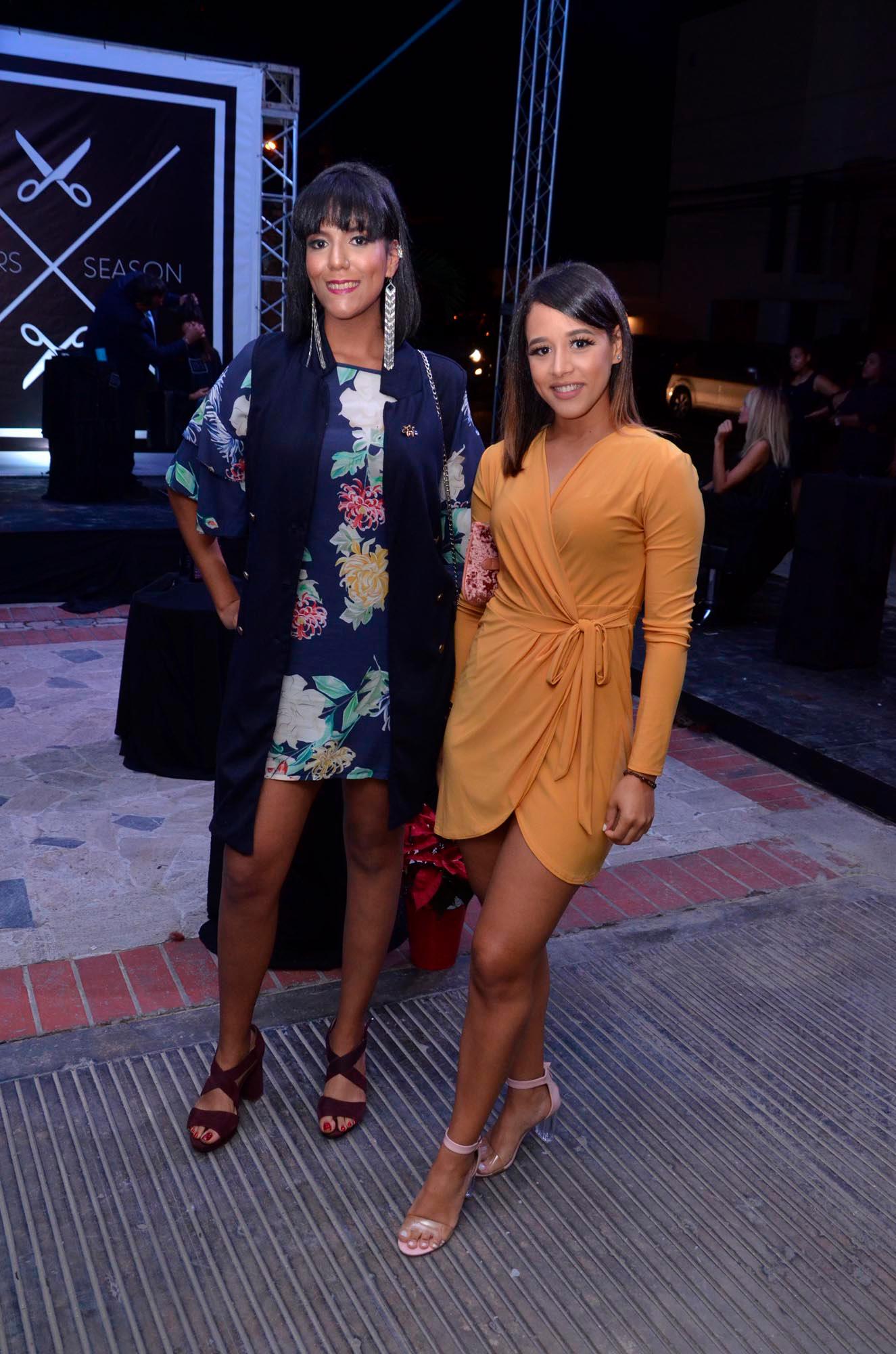 Ingrid Acevedo y Yelisa Olivero.