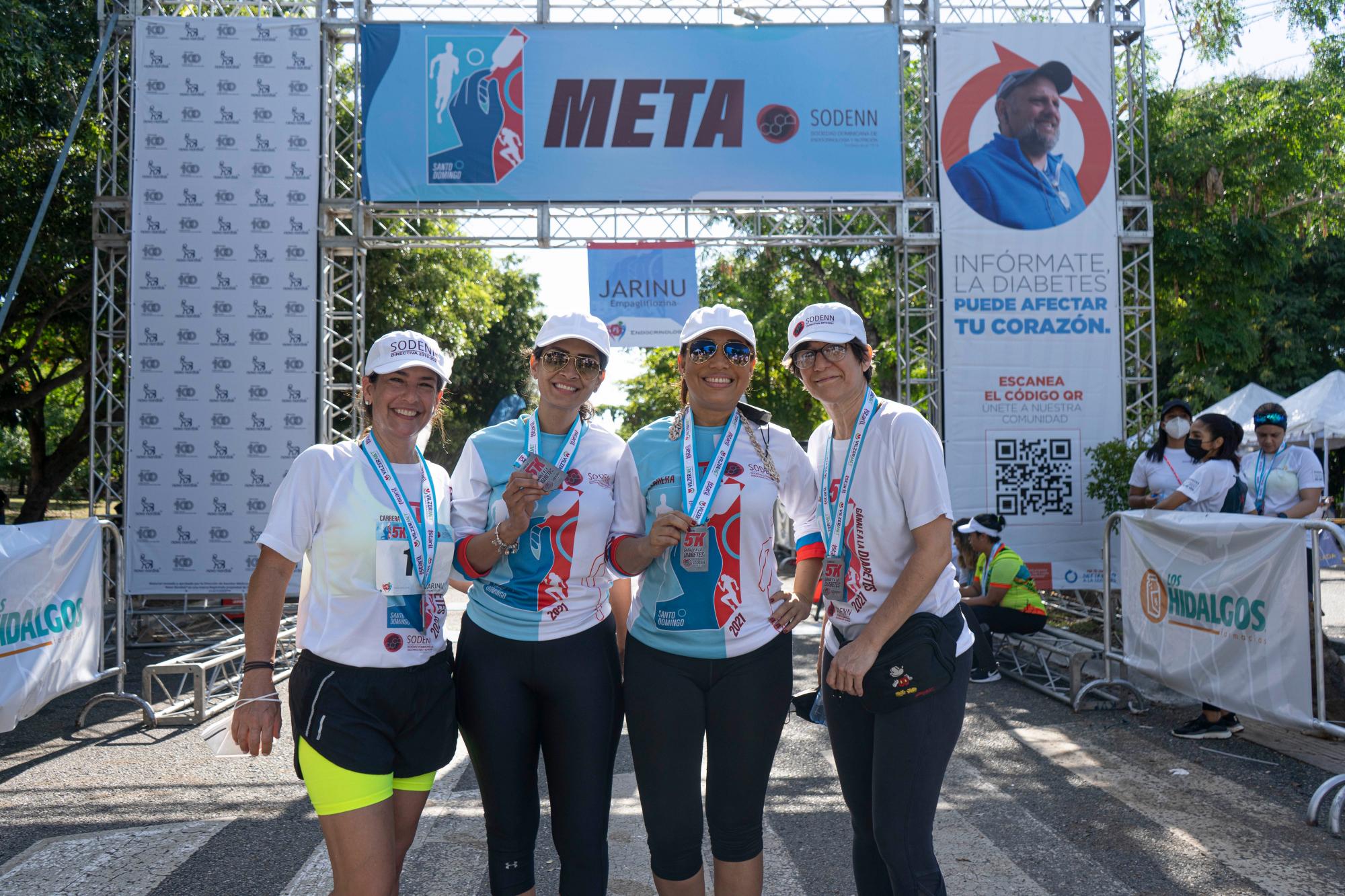 Alicia Troncoso, Jenny Disla, Juana Jiménez y Natacha Guzmán.