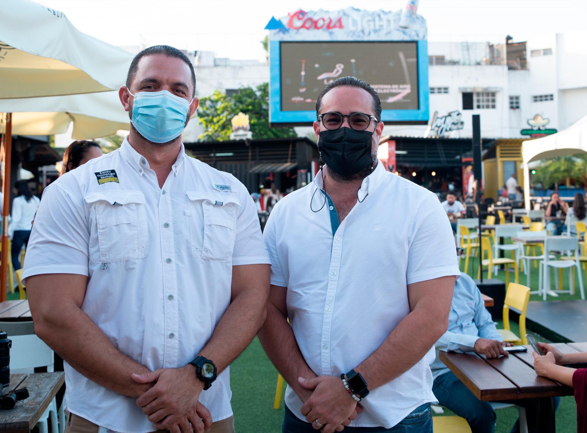 Pedro Nicasio y Nelson Viñas.