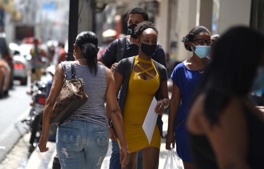 Cinco muertos y 874 nuevos casos de COVID-19 en últimas 24 horas en República Dominicana 