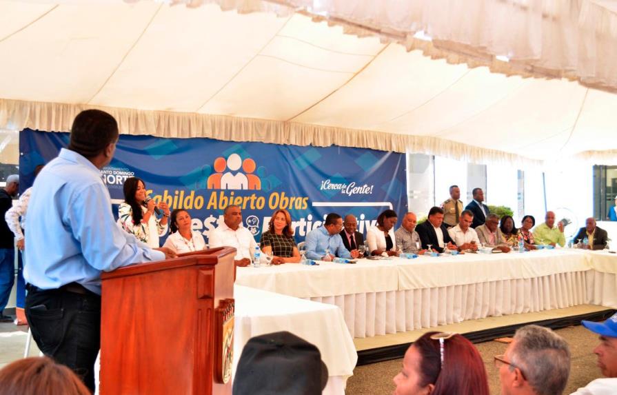 Alcaldía de Santo Domingo Norte sortea 80 millones en obras 
