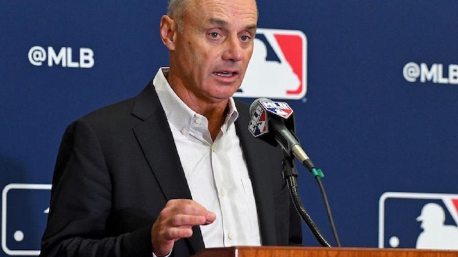 Rob Manfred: “Hoy es un día difícil para el béisbol”