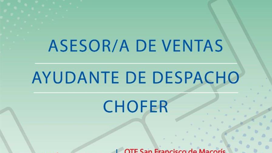 Ministerio de Trabajo invita jornada de empleo en San Francisco de Macorís