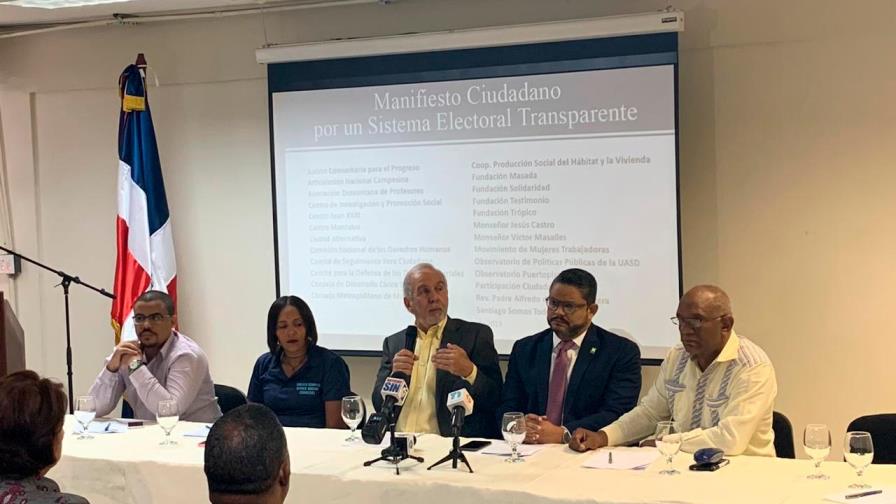 Grupos de la sociedad civil se comprometen a defender elecciones del 2020