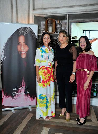 Claudine Nova, María González y Marta Quéliz. 