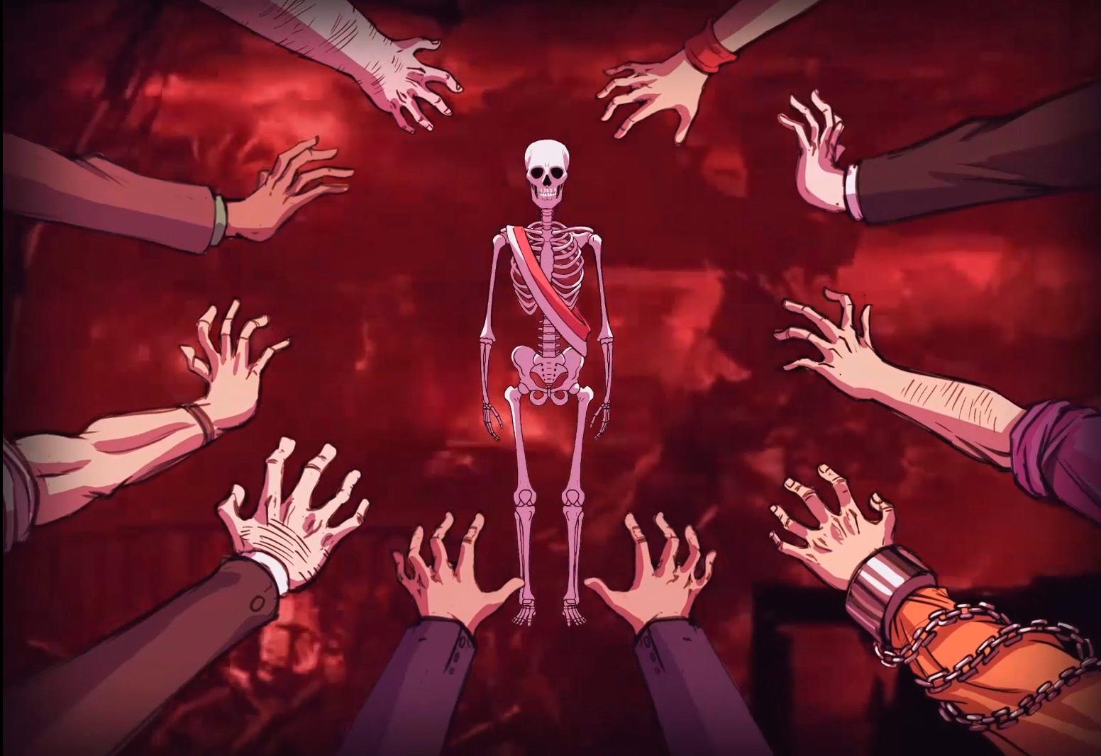 Fotograma cedido hoy por el artista Jesús Félix-Díaz de los Santos, conocido por el seudónimo de Polo Verde.