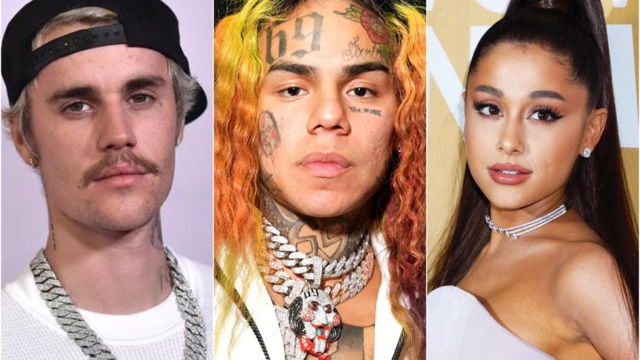 Ariana Grande y Justin Bieber unidos contra Tekashi 69