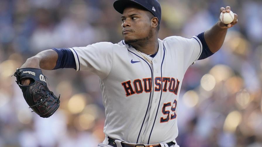 Framber Valdez,  por Astros, enfrenta a los Angelinos y a Shohei Ohtani