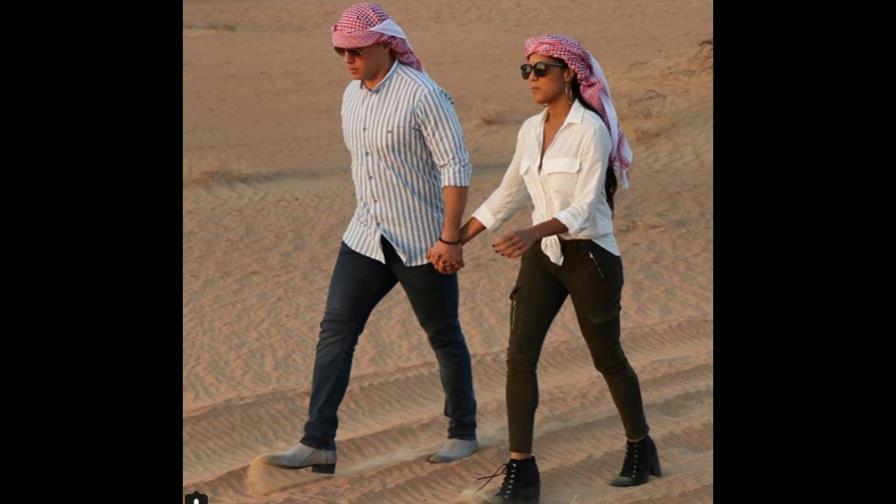 Francesco Zampogna muestra su amor por Francisca Lachapel 