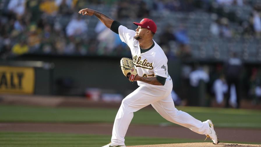 Frankie Montas contra los Angelinos de Los Ángeles Frankie Montas contra los Angelinos de Los Ángeles