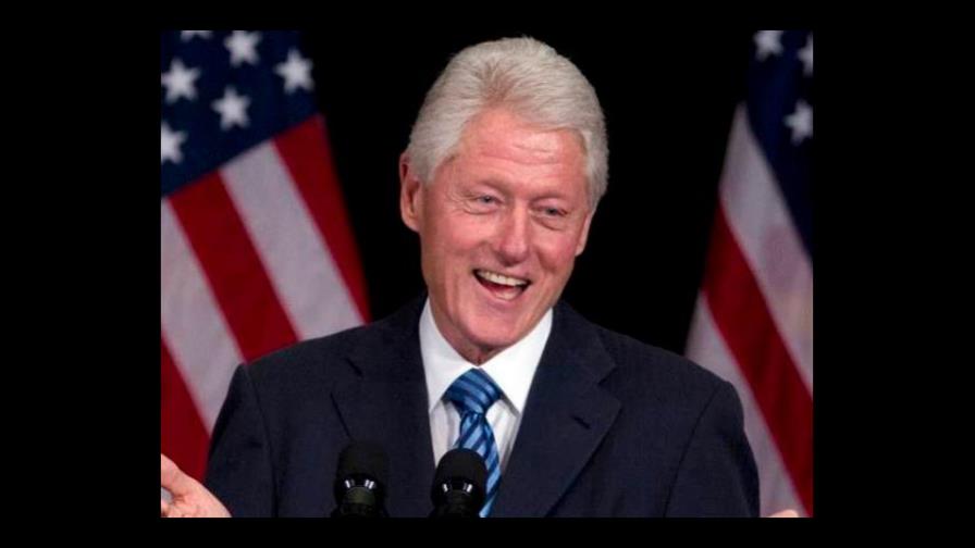 Hospitalizan al expresidente de Estados Unidos Bill Clinton