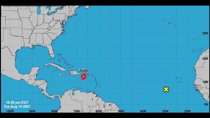 Tormenta Fred impactaría la República Dominicana con fuertes lluvias y vientos Tormenta Fred impactaría la República Dominicana con fuertes lluvias y vientos