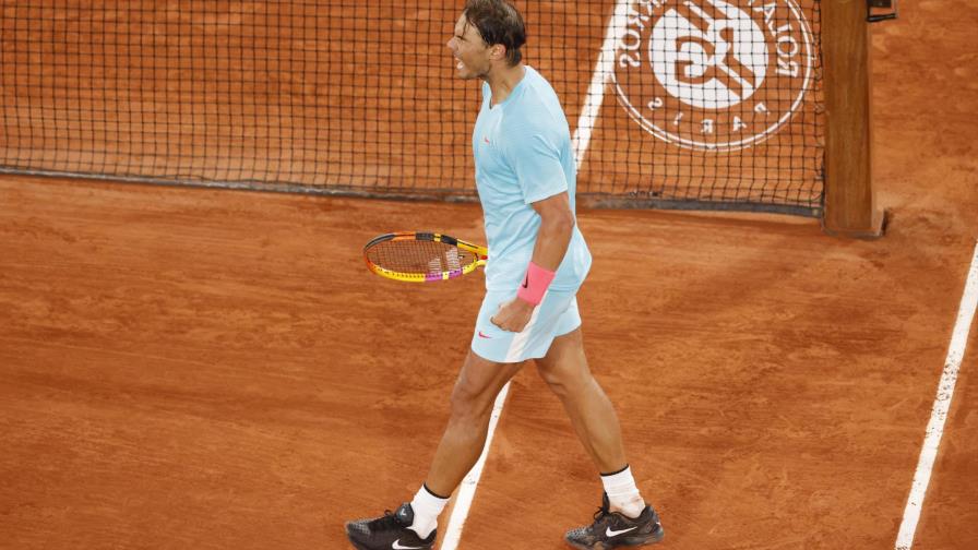 Rafael Nadal también gana bajo techo y ya está en octavos de Roland Garros