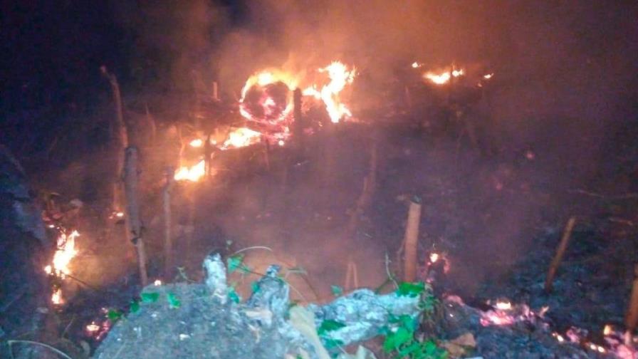 Reportan incendio en Loma Isabel de Torres en Puerto Plata