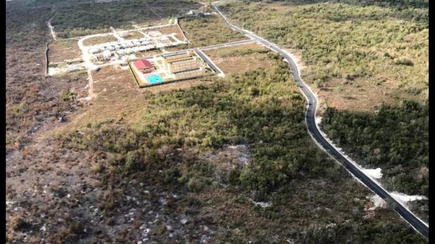 Fuego forestal en Verón fue sofocado en su totalidad