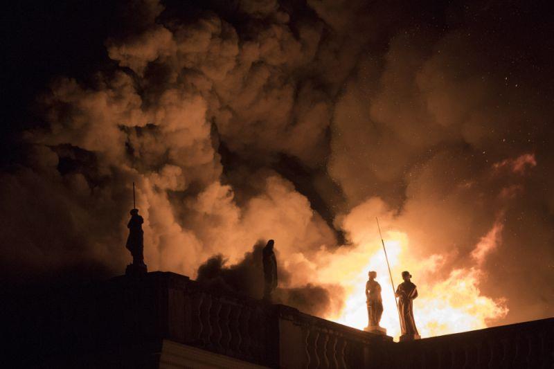 Aire acondicionado causó incendio en museo de Brasil