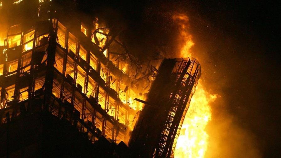 45 muertos por incendio en capital de Bangladesh