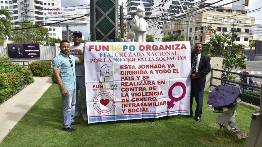 Fundación anuncia “6TA Cruzada Nacional por la No Violencia Social e Intrafamiliar”