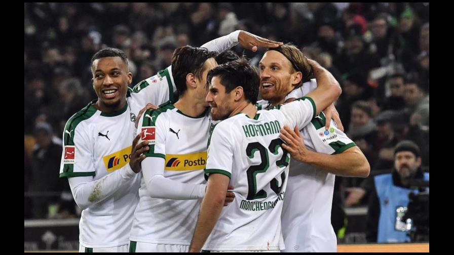 Borussia Gladbach escala al segundo lugar en Bundesliga luego de goleada Borussia Gladbach escala al segundo lugar en Bundesliga luego de goleada