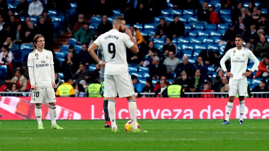 Real Madrid pierde ante la Real y se aleja del podio