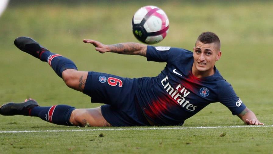 Marco Verratti tiene un esguince de tobillo sin lesión grave