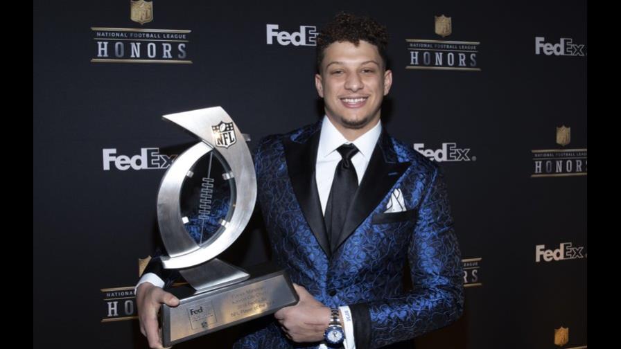 Patrick Mahomes elegido MVP de la NFL