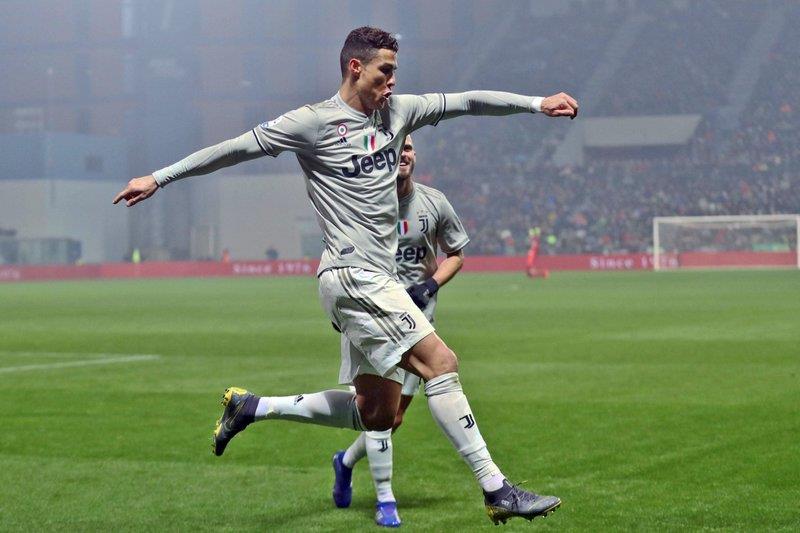 Cristiano Ronaldo  guía a Juventus en triunfo sobre Sassuolo