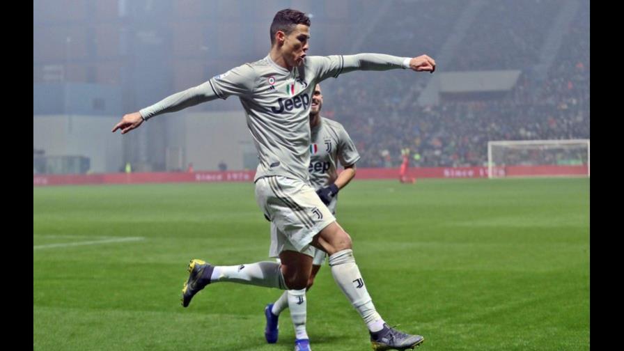 Cristiano Ronaldo  guía a Juventus en triunfo sobre Sassuolo