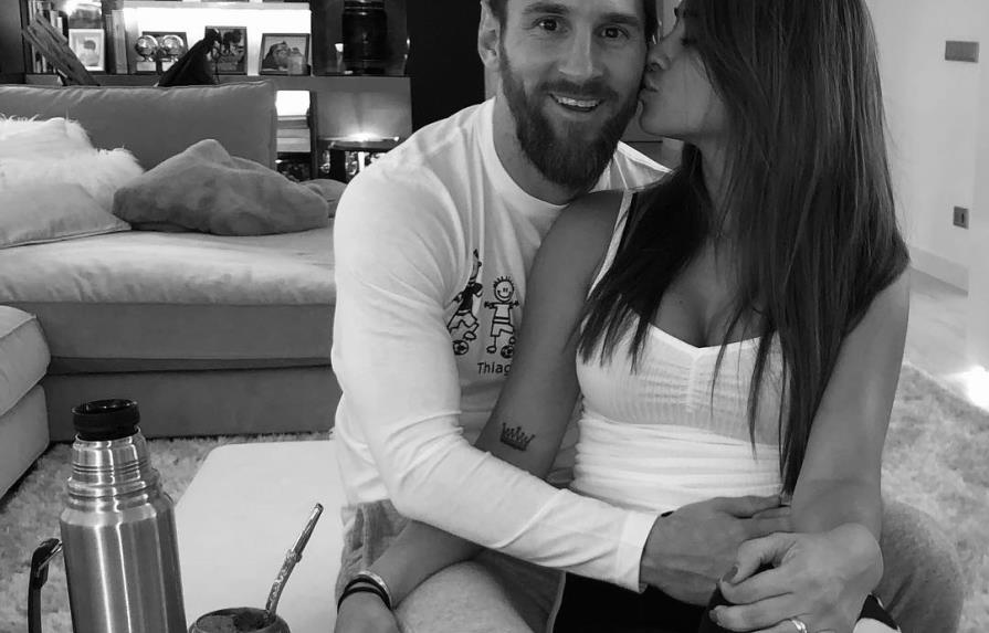 Lionel Messi felicita a su esposa por San Valentín a través de Instagram 