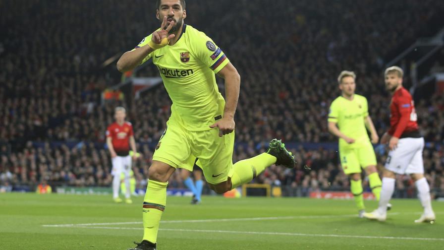 El Barcelona al fin gana en Old Trafford ante Man United