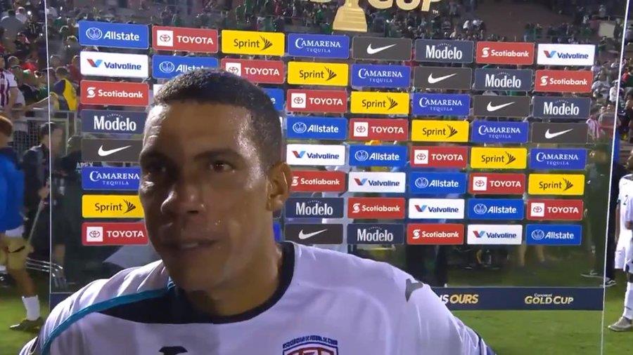 Deserta futbolista cubano en la Copa Oro