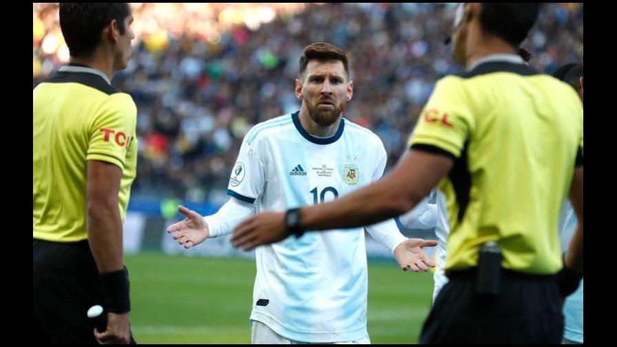 Lionel Messi Messi se retracta ante Conmebol para evitar dura sanción