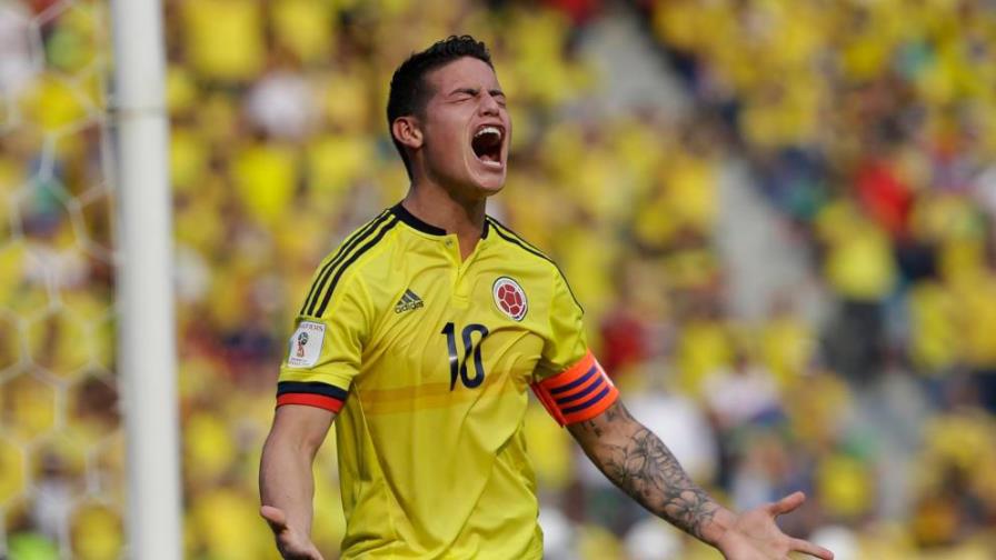 James Rodríguez sufre un esguince ligamento interno de rodilla izquierda James Rodríguez sufre un esguince ligamento interno de rodilla izquierda