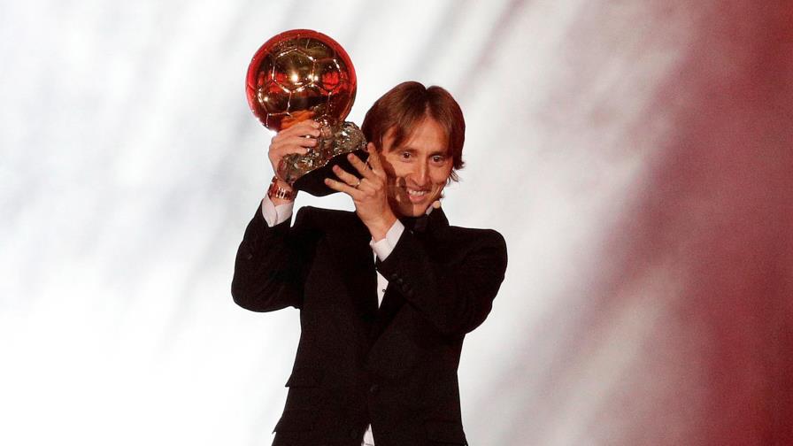 Luka Modric pone fin al reinado de Lionel Messi y Cristiano Ronaldo en el Balón de Oro