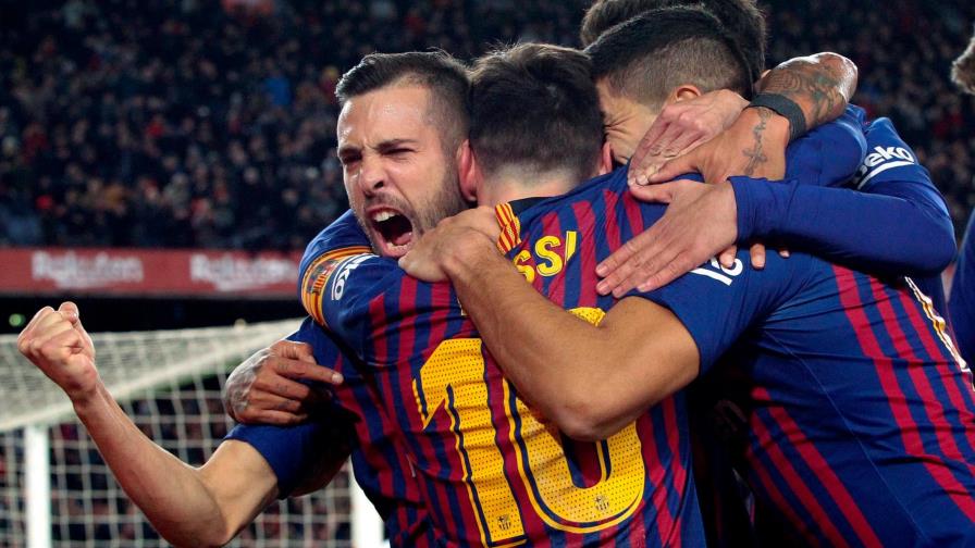 Barcelona remonta al Sevilla para meterse en semifinales de Copa