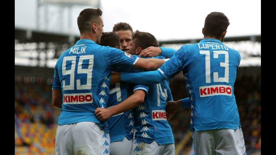 Dries Mertens iguala cifra de Diego Maradona; Napoli gana