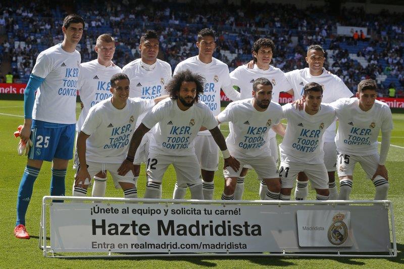 El Real Madrid manda mensaje de apoyo a Iker Casillas