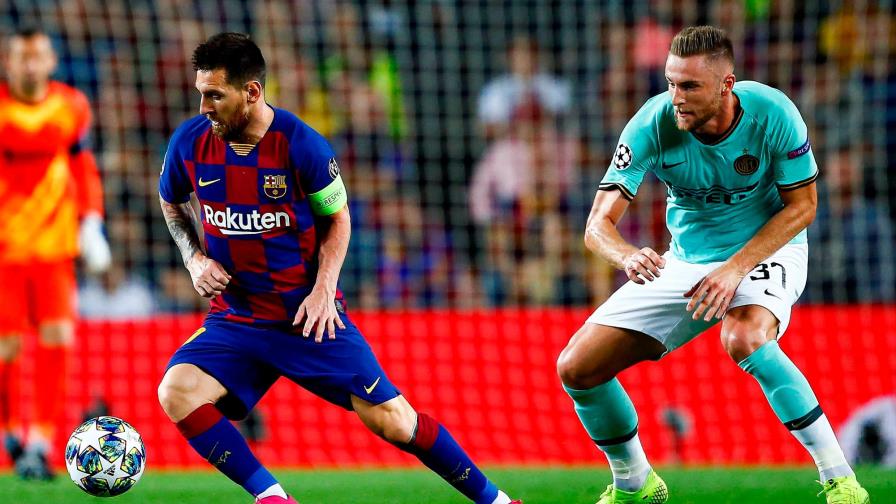 Lionel Messi niega problemas en el Barcelona tras victoria frente al Inter Lionel Messi niega problemas en el Barcelona tras victoria frente al Inter