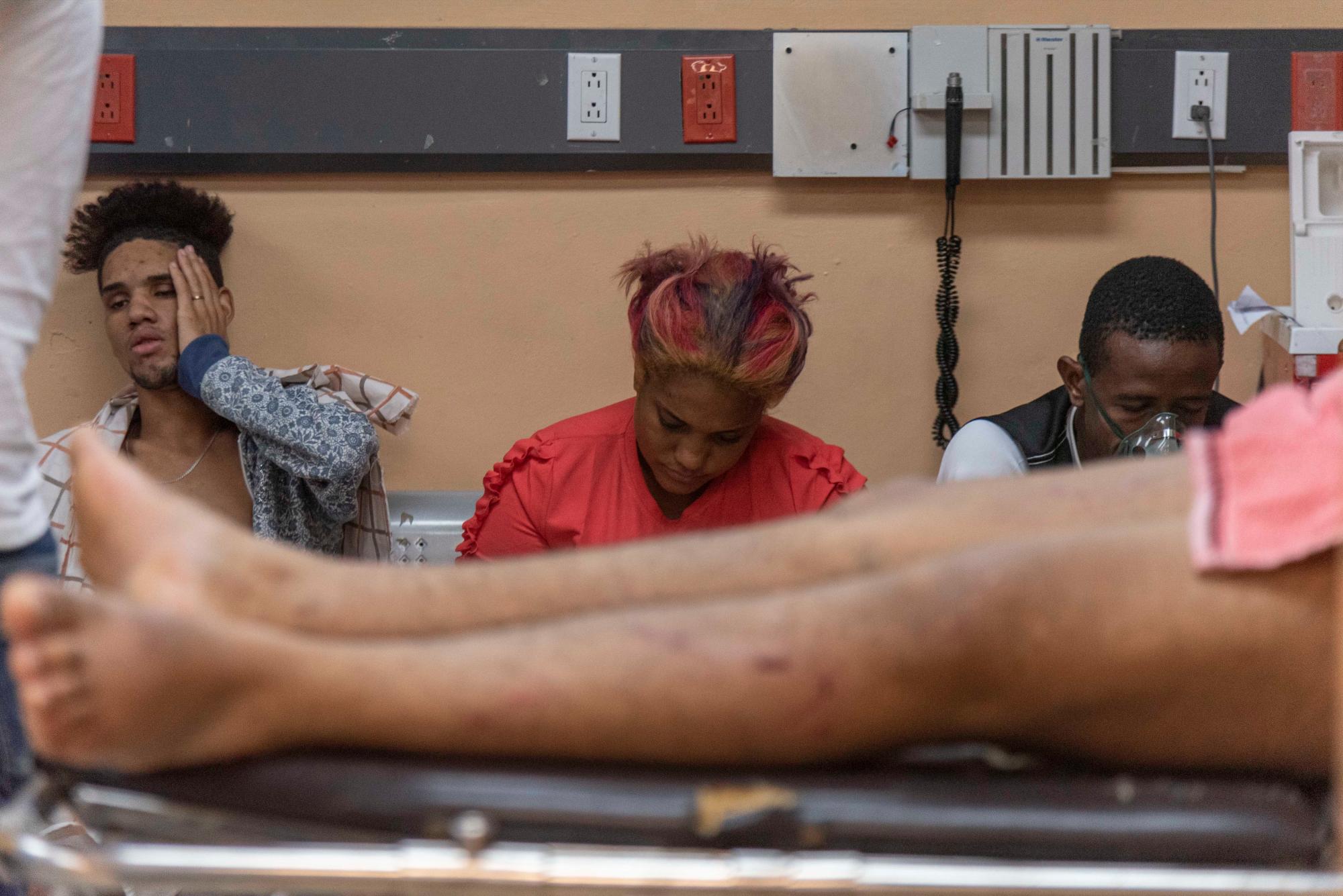 Hay lesionados por accidentes y por riñas