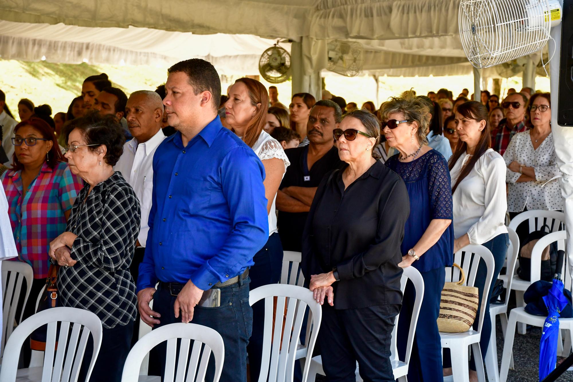 La misa fue ofrecida por Monseñor Faustino Burgos Brisman, Obispo Auxiliar de la Arquidiócesis de Santo Domingo, el cual fue asistido por el Reverendo Padre Roberto Solano.