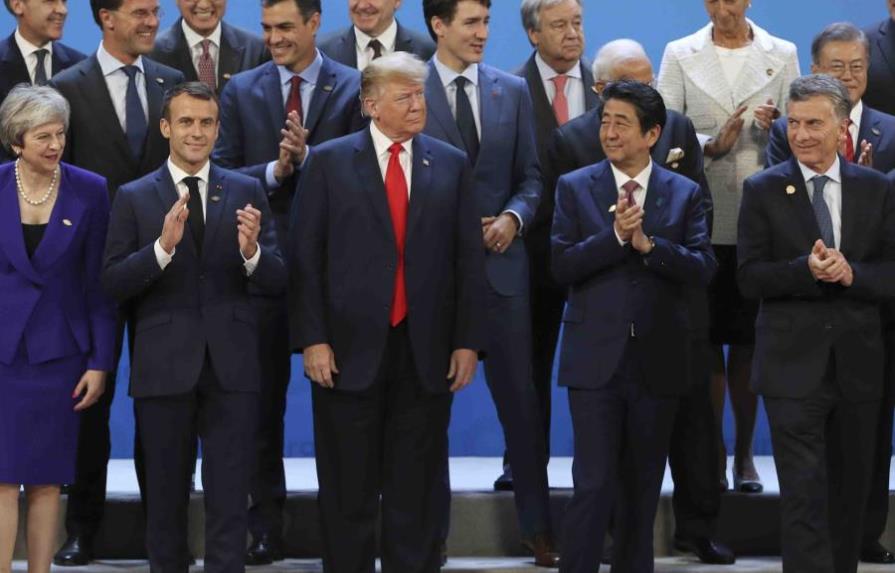 Cumbre del G20 alcanza acuerdo sobre comercio y clima