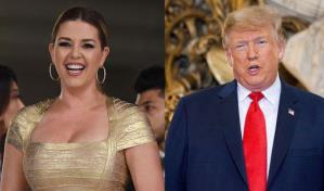 Alicia Machado dice que apoya a Donald Trump en las elecciones de Estados Unidos 