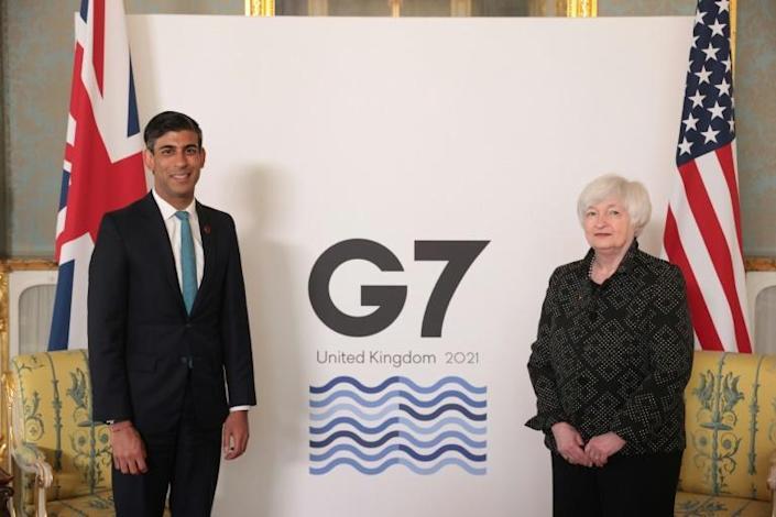 G7 de Finanzas se abre en Londres con un impuesto de sociedades mínimo mundial como prioridad