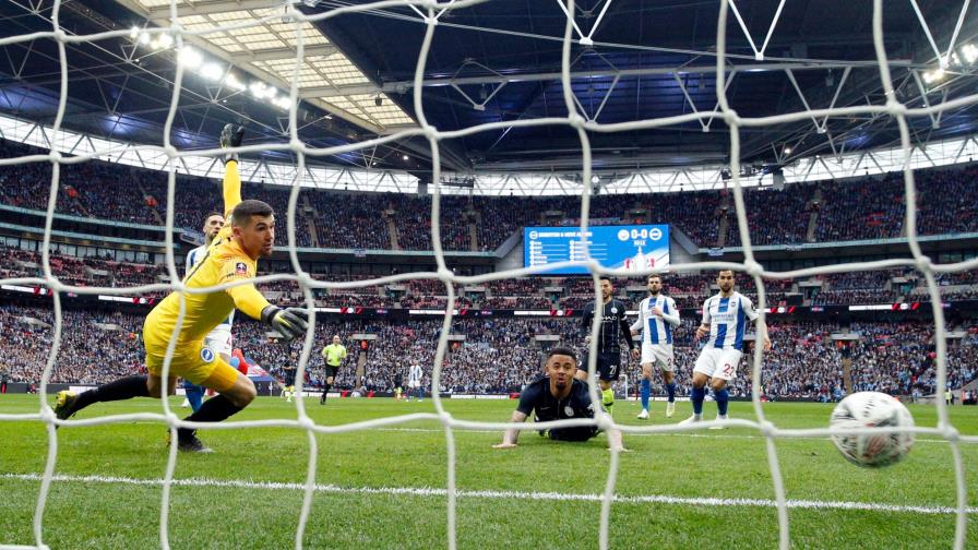 Manchester City vence a Brighton en semifinal de la Copa FA