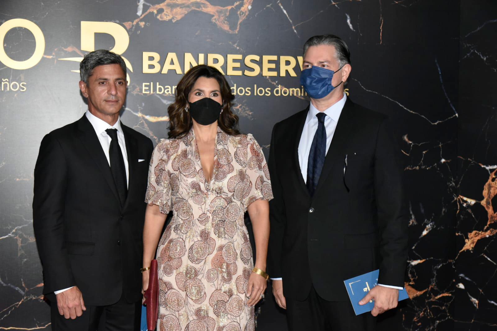 Gamal Haché, Gia de Haché y Pedro Haché.