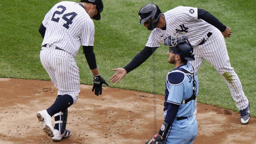 Gary Sánchez aspira a la consistencia ofensiva y derás del plato