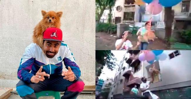 Video | Arrestan famoso youtuber por atar a su perro a globos y hacerlo volar