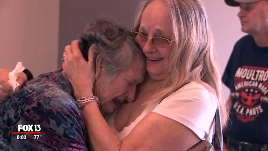 Una mujer se reúne con su hija que creía muerta hace 69 años