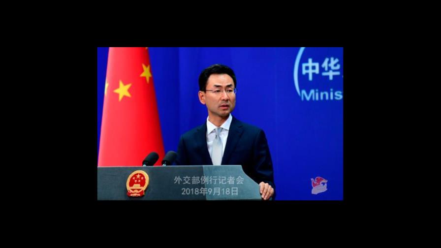 Pekín acusa a EEUU de sembrar la discordia en Asia tras denuncia intimidación