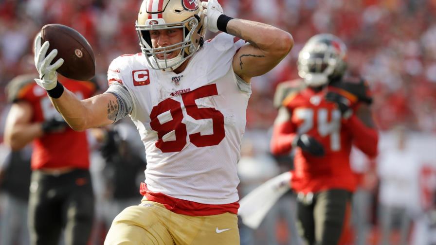 Sherman y los 49ers dominan a Winston y los Bucs, 31-17